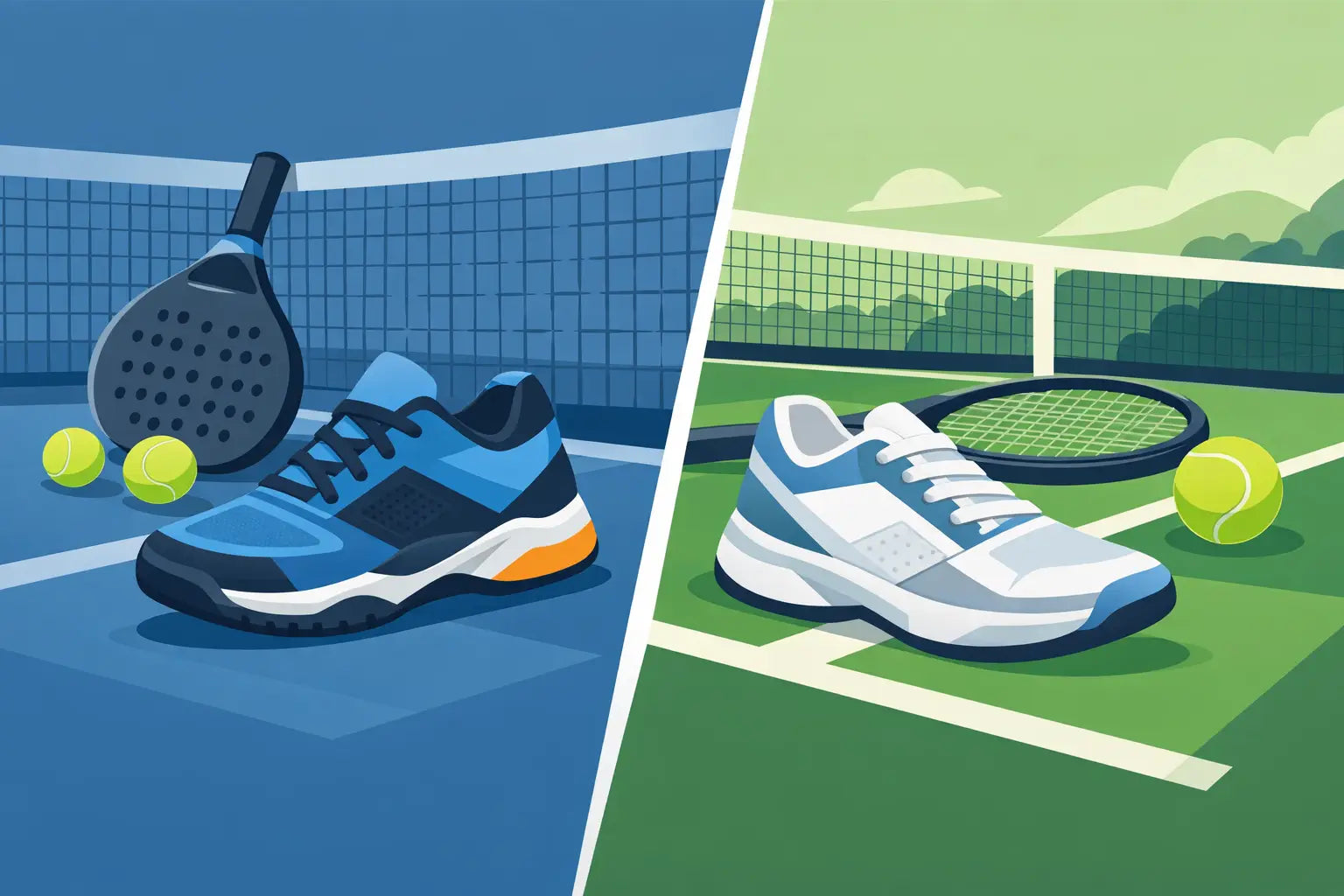 Padel Shoes vs Tennis Shoes: What Changes?