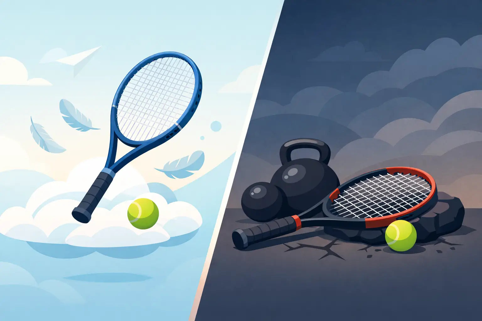 Bracket Vs Racket Light vs Heavy Racket: Which Fits You?