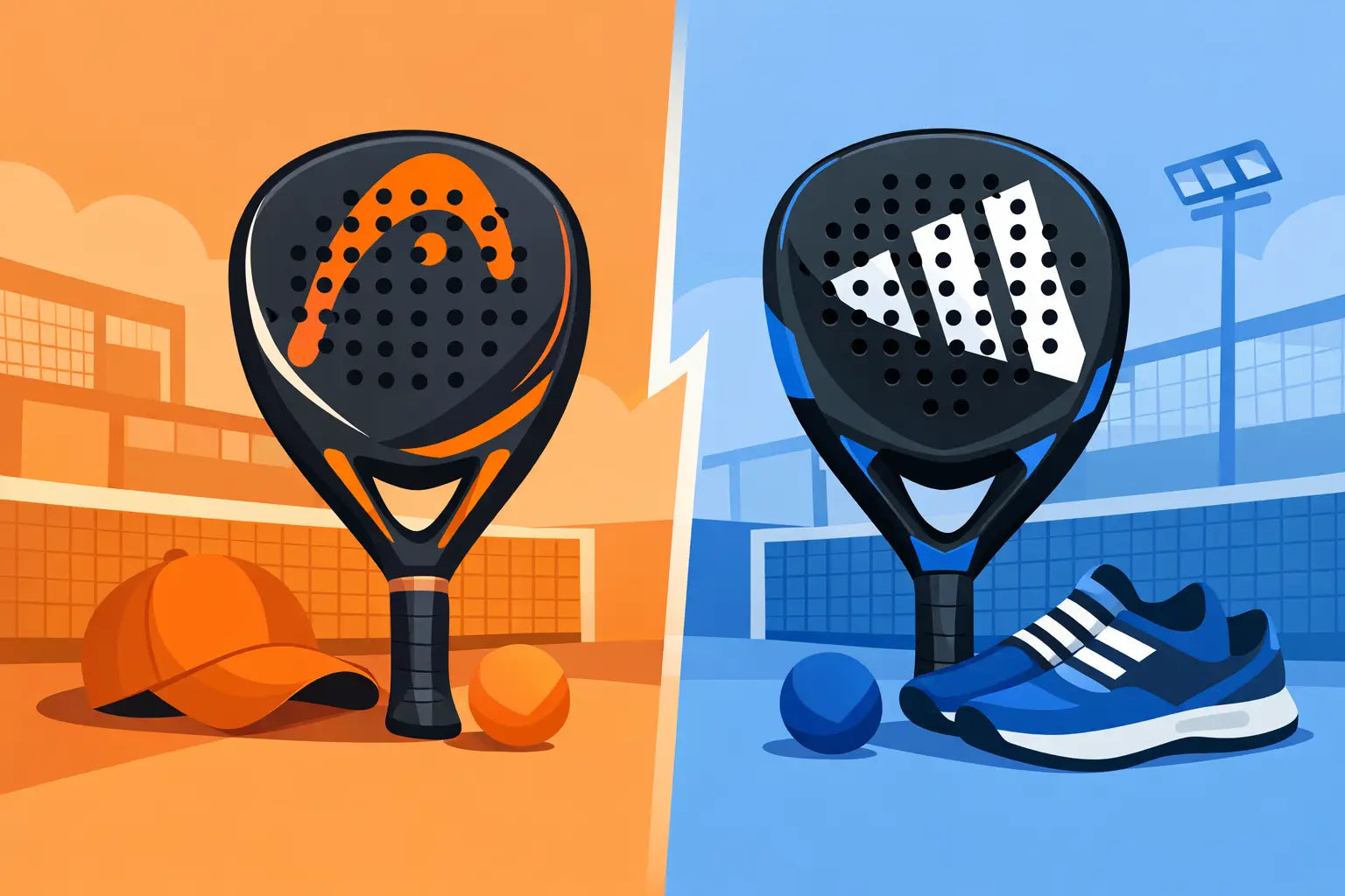 Head or Adidas Padel Rackets: Which Fits You?