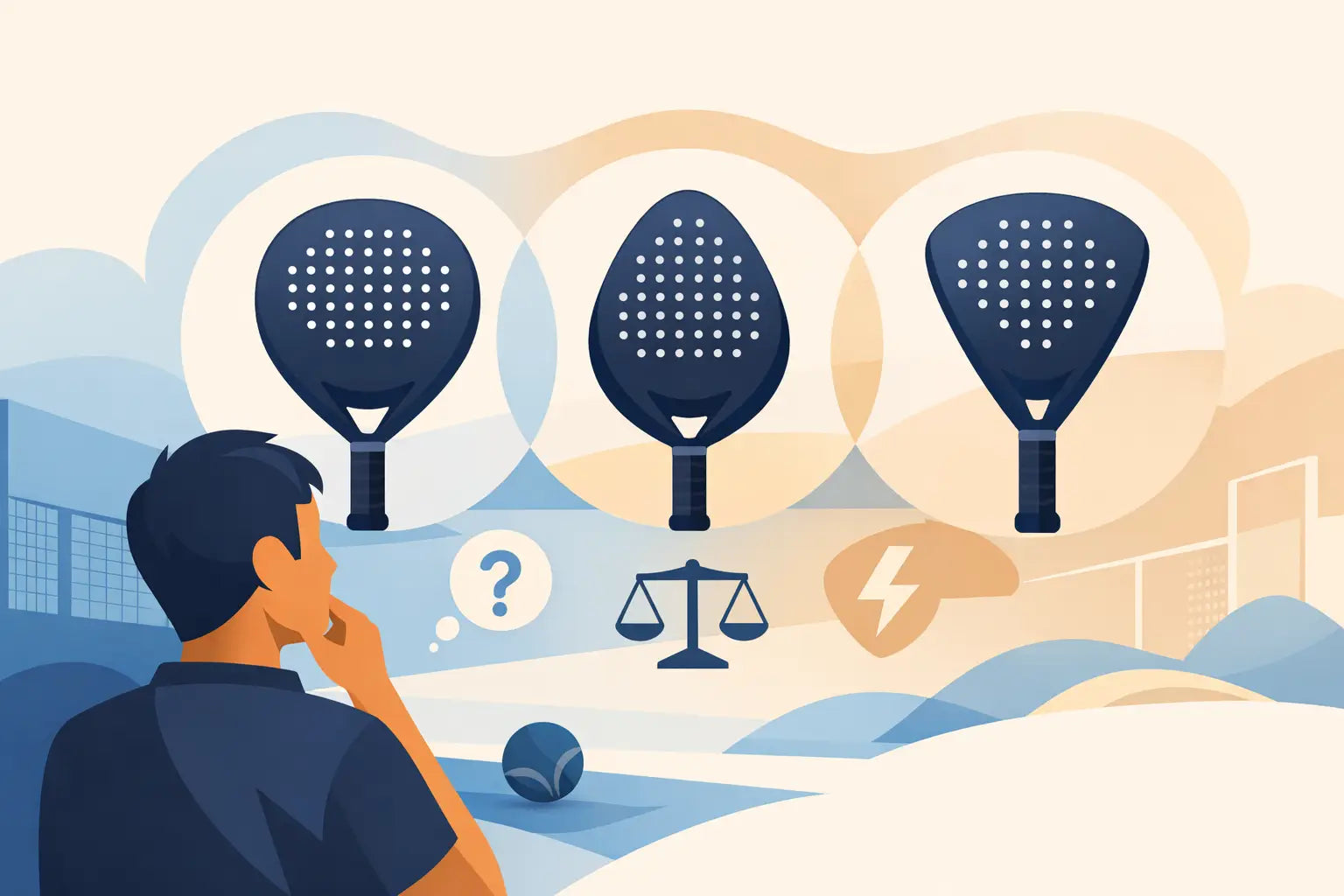 What Padel Racket Shape Suits Me?