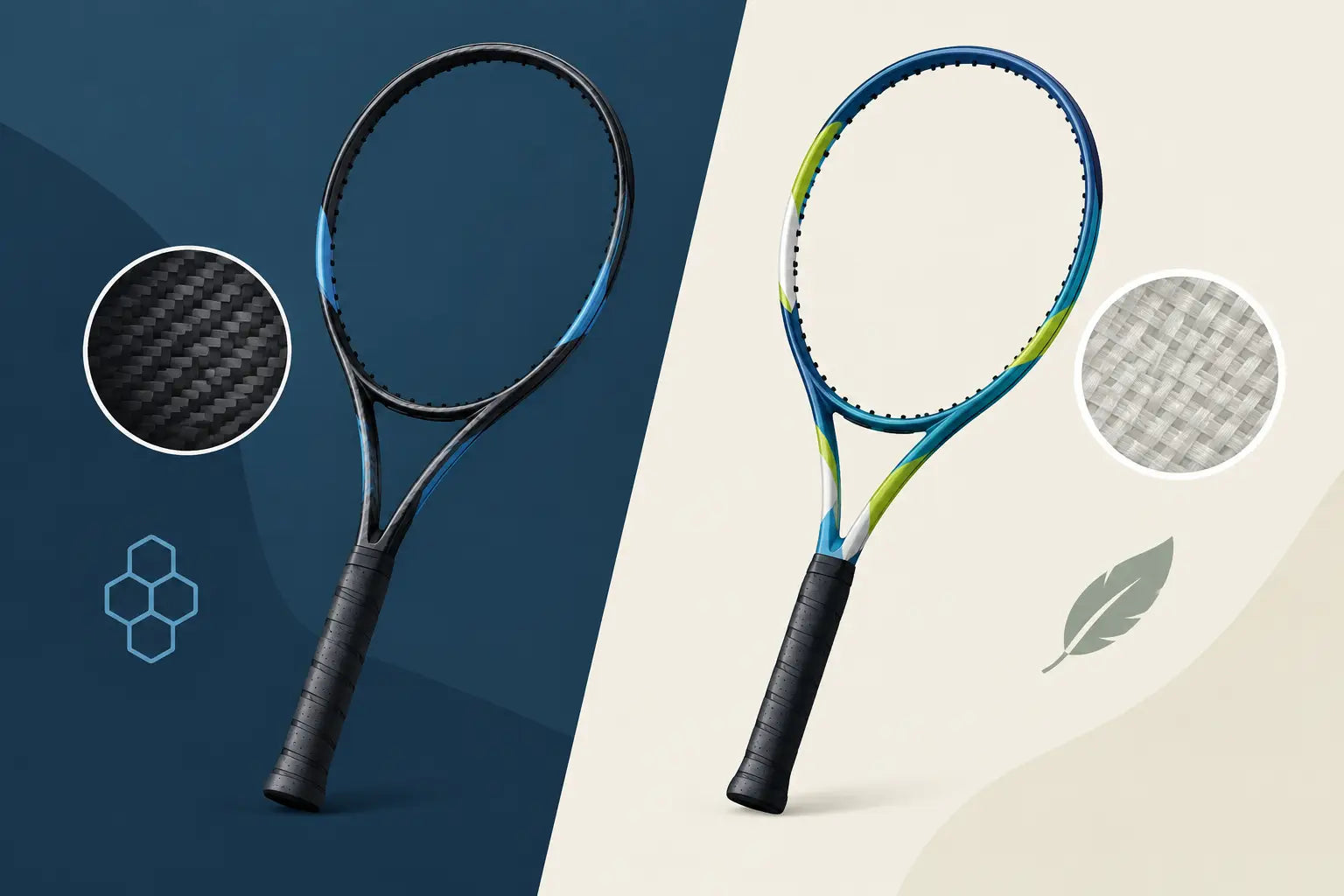 Carbon vs Fibreglass Rackets: Which Suits You?