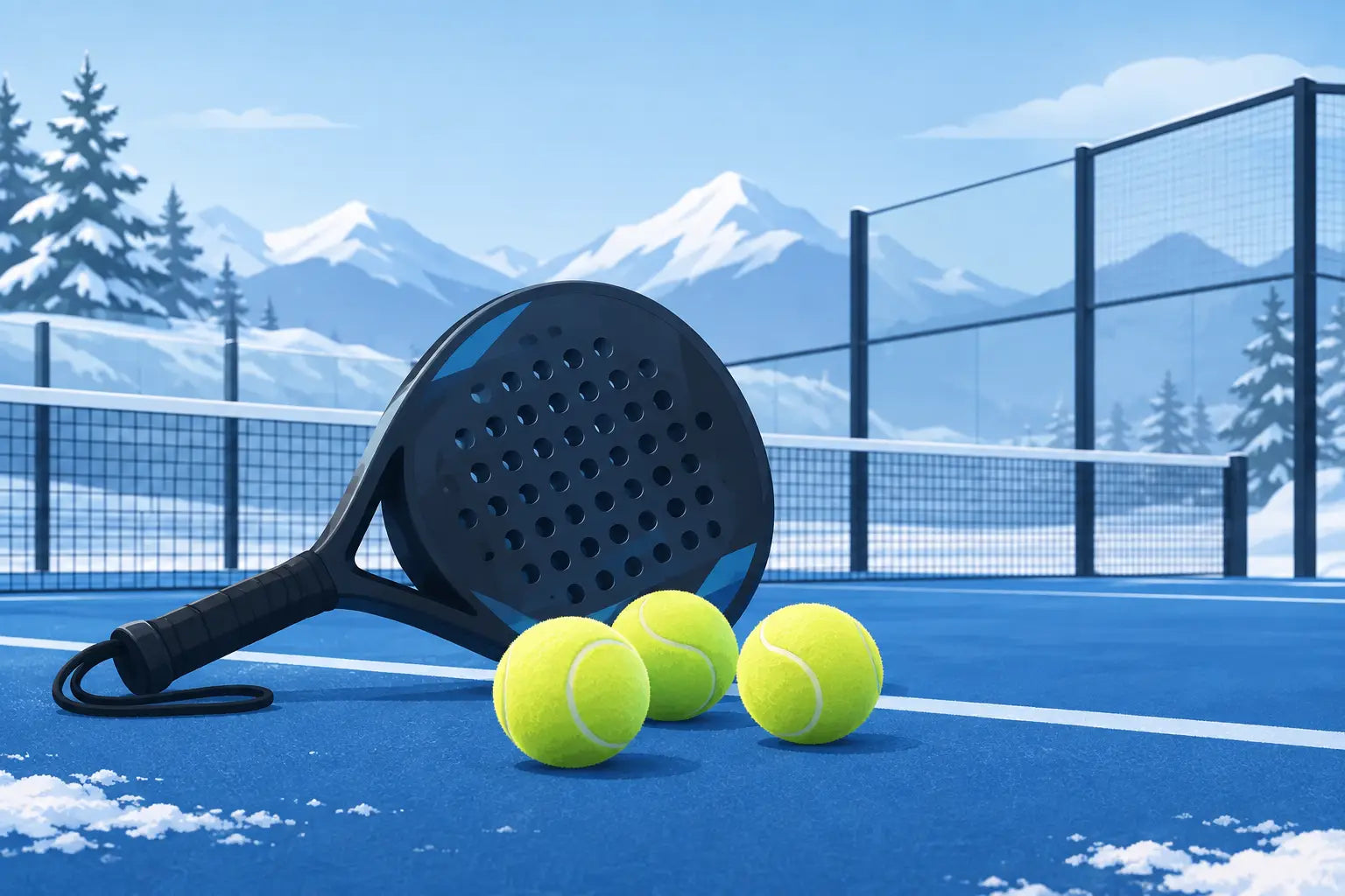 Winter Padel Balls for Cold-Weather Matches
