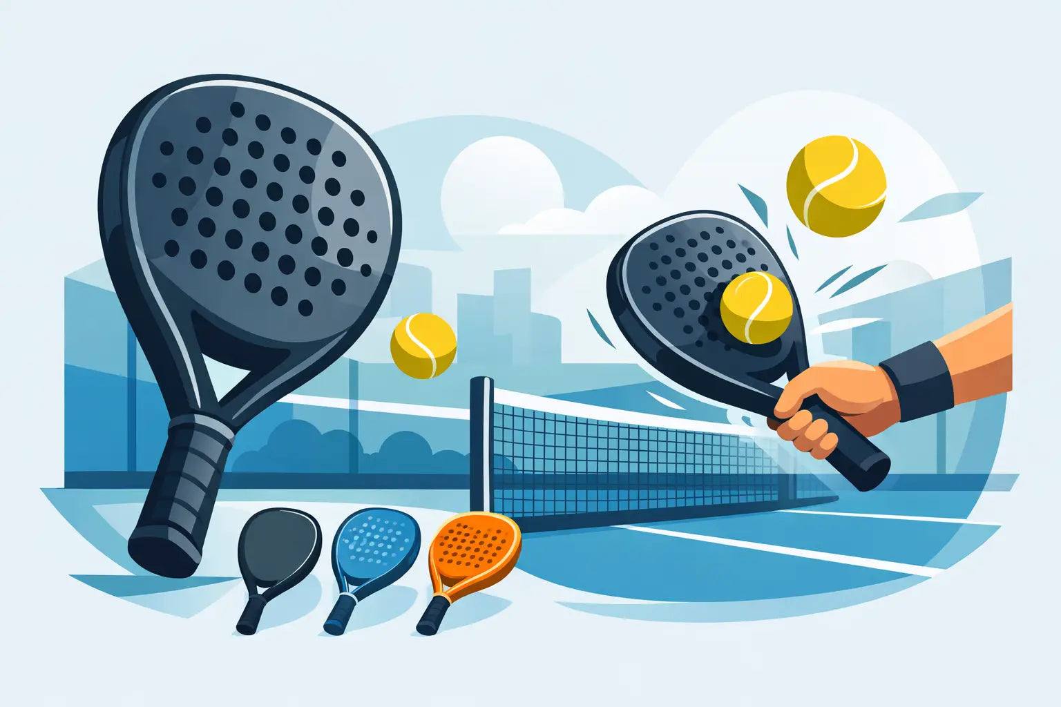 How to Choose a Padel Racket for Volleys