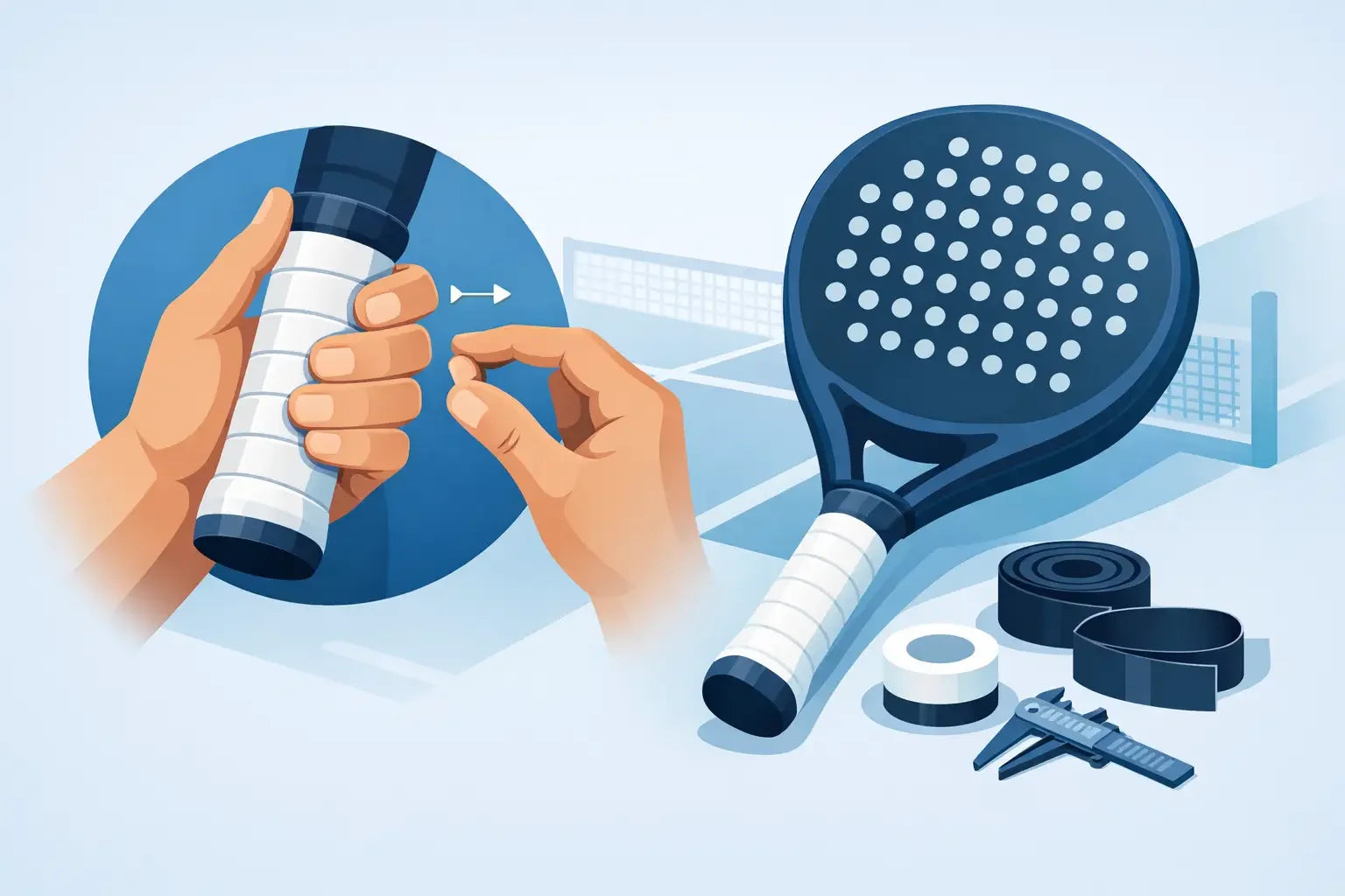 How to Size Padel Grip Properly