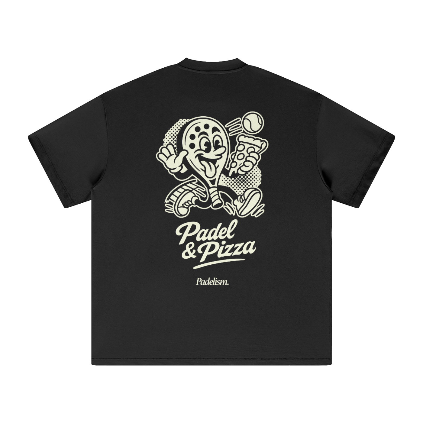Padel & Pizza - Heavyweight T-Shirt