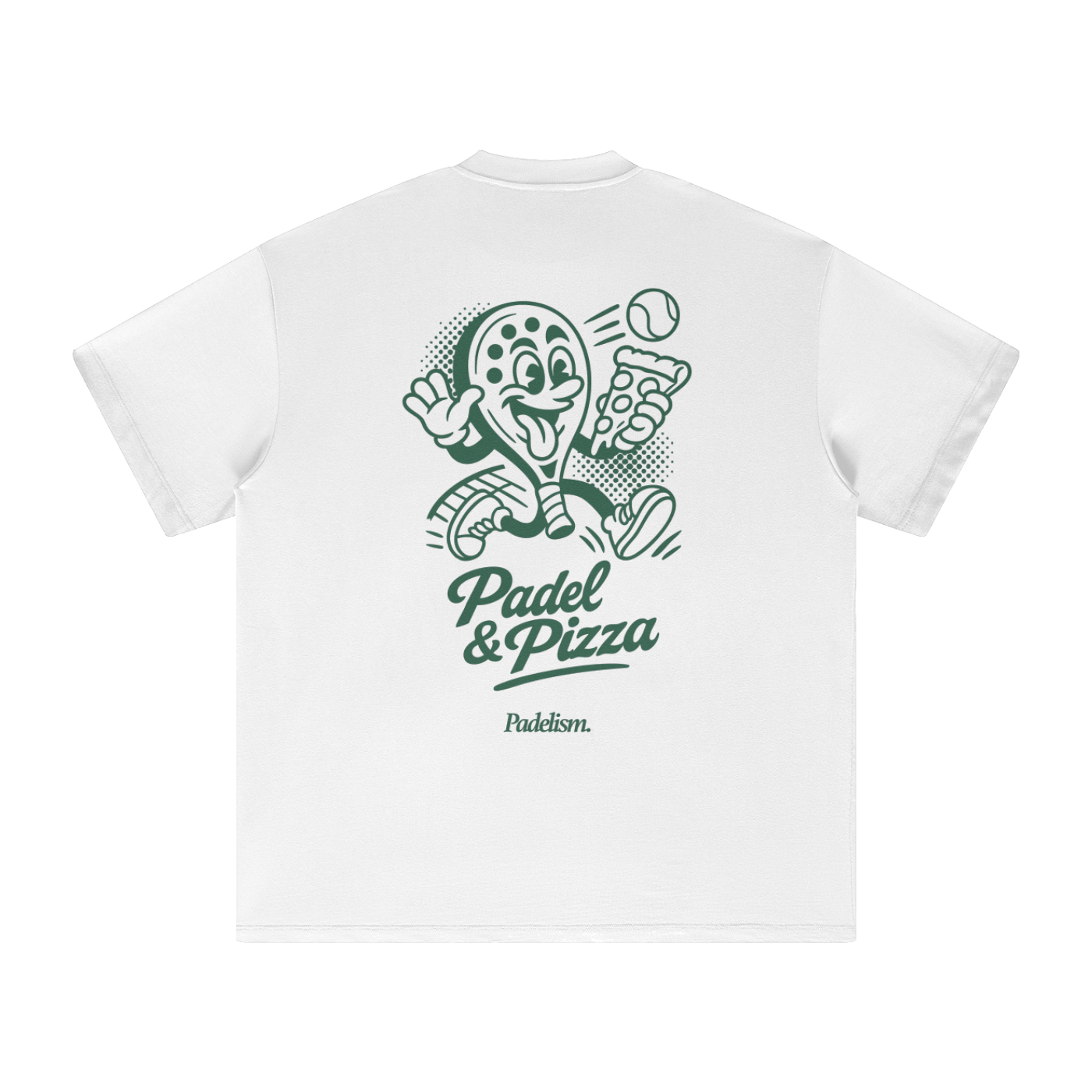 Padel & Pizza - Heavyweight T-Shirt