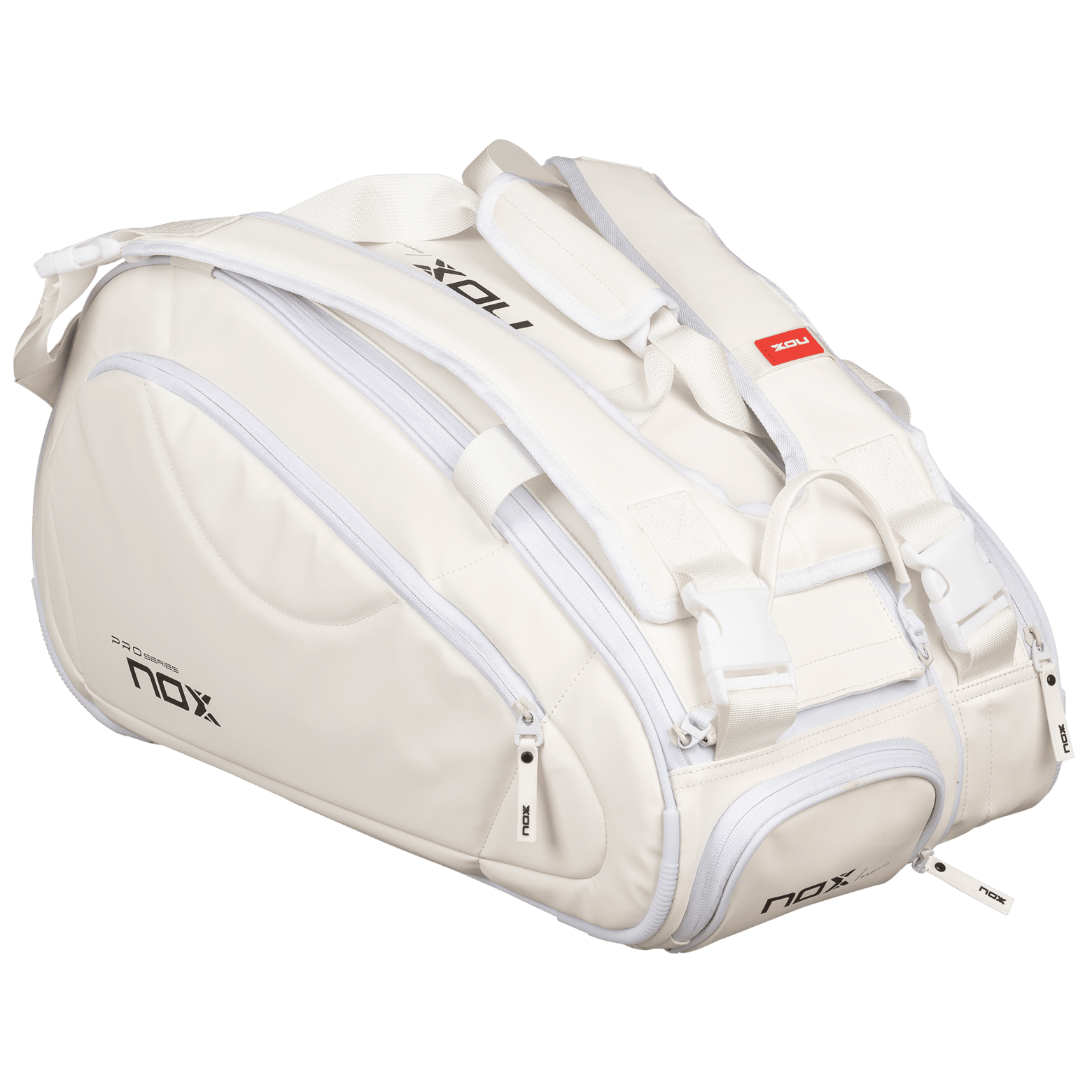 Nox Pro Series White Racket Bag - Ultimate Padel