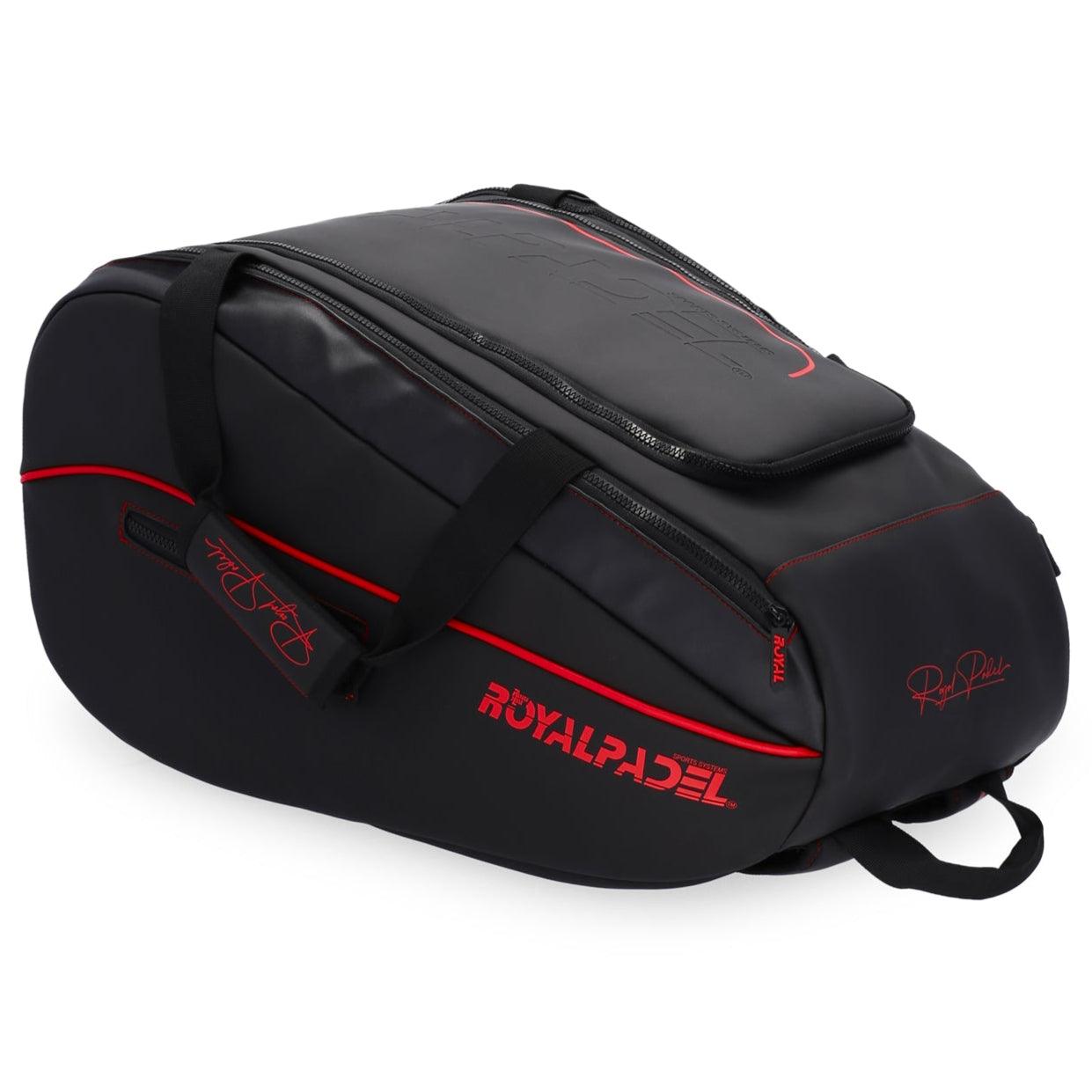Royal Padel Signature Black/Red Racket Bag - Ultimate Padel