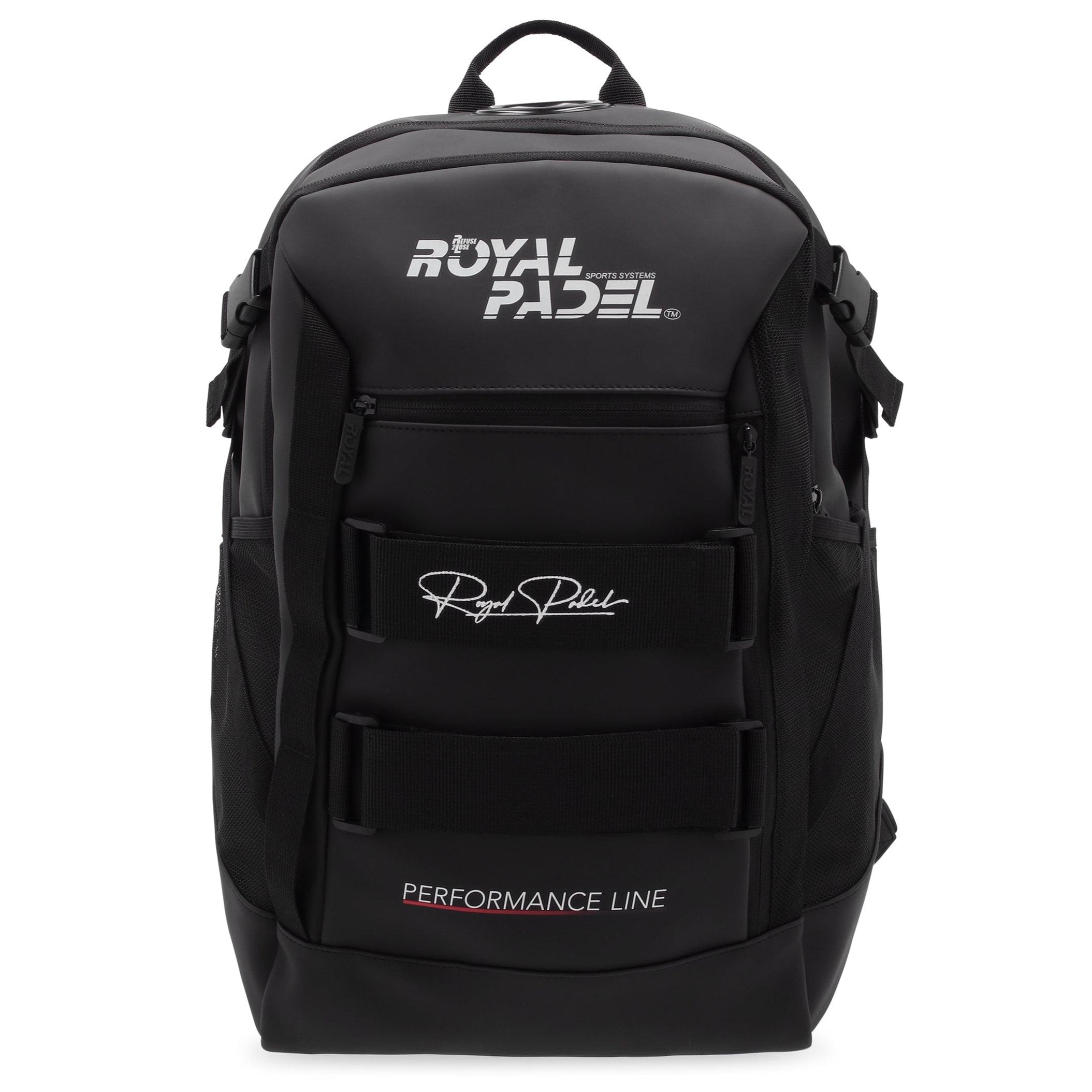 Royal Padel Performance Black Backpack - Ultimate Padel