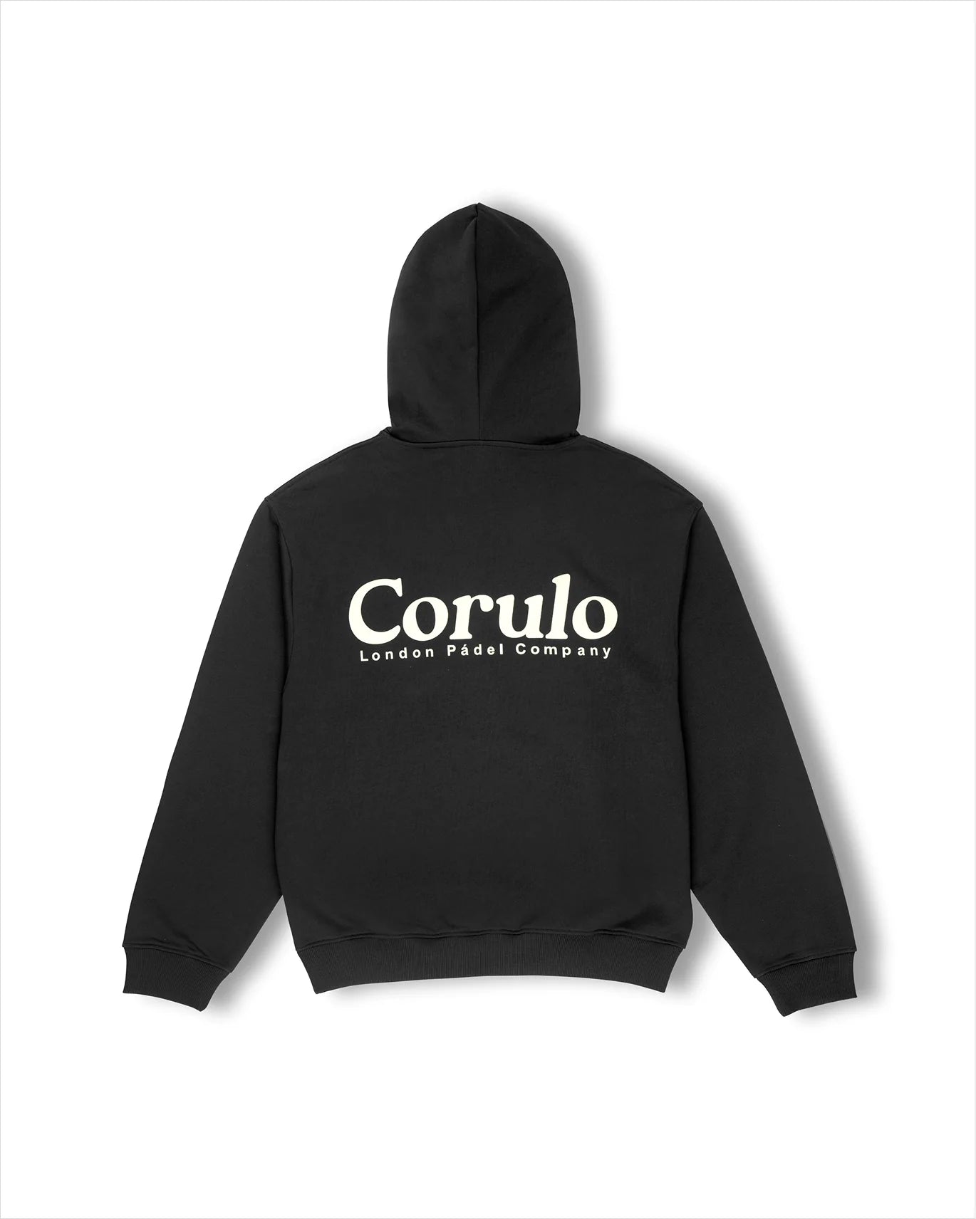 Corulo Signature Logo Hoodie (Black) - Ultimate Padel
