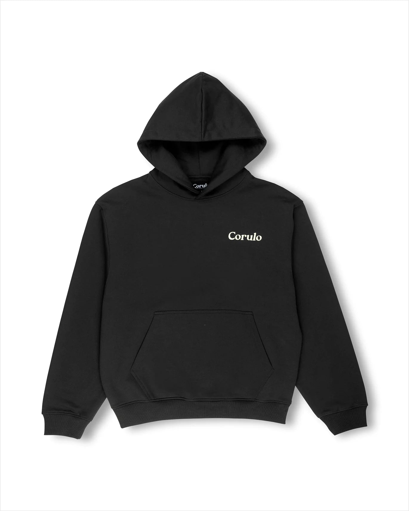 Corulo Signature Logo Hoodie (Black) - Ultimate Padel