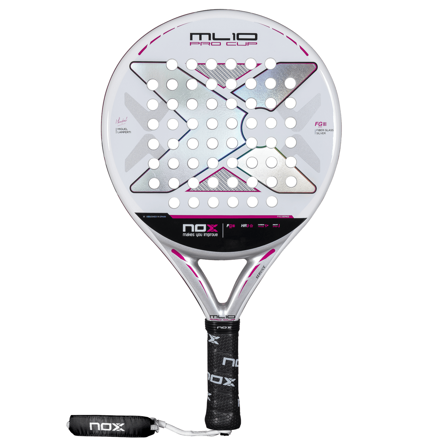 Nox ML10 Pro Cup Silver (Light) 2025 Padel Racket - Ultimate Padel