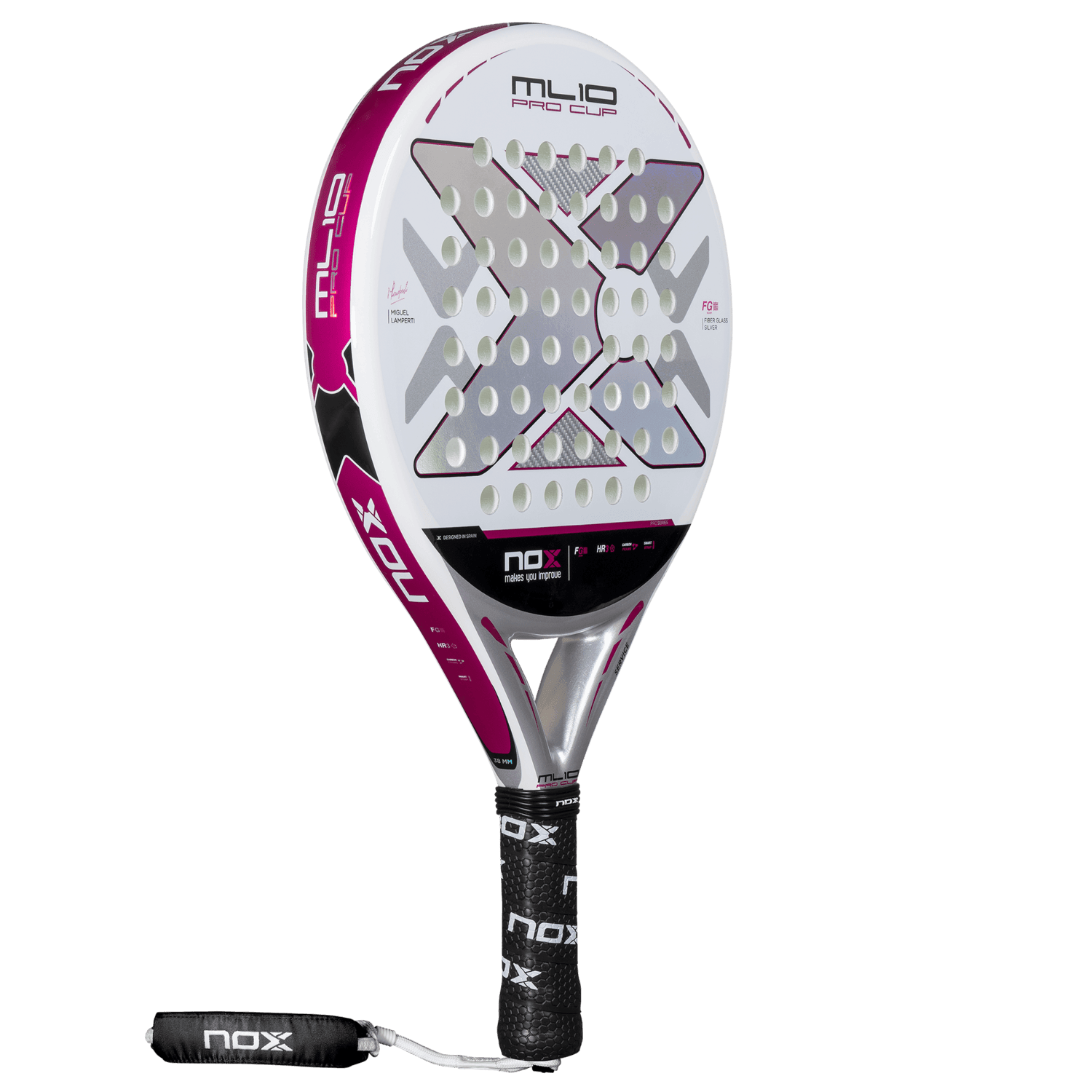Nox ML10 Pro Cup Silver (Light) 2025 Padel Racket - Ultimate Padel