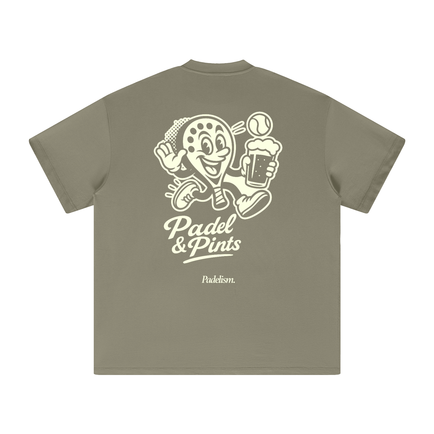 Padel & Pints - Heavyweight T-Shirt