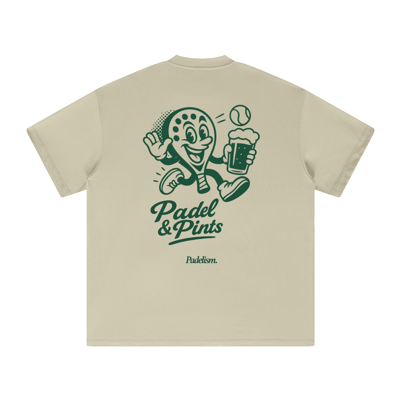 Padel & Pints - Heavyweight T-Shirt