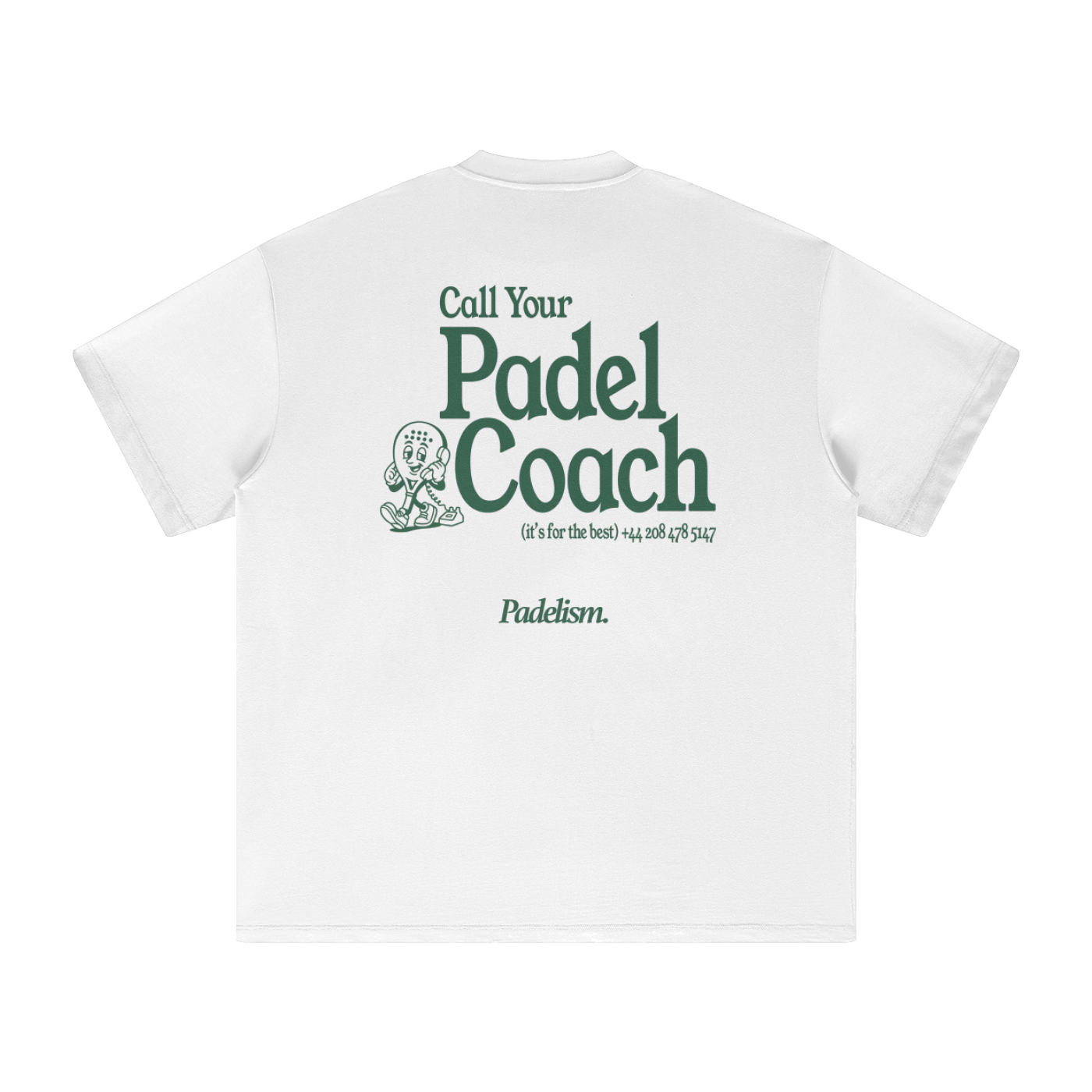 Padel Coach - Heavyweight T-Shirt