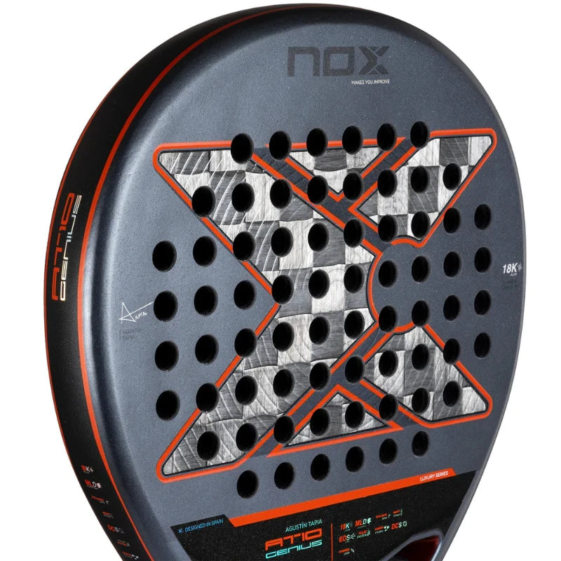 Nox AT10 Genius 18K Alum 2025 Padel Racket - Ultimate Padel