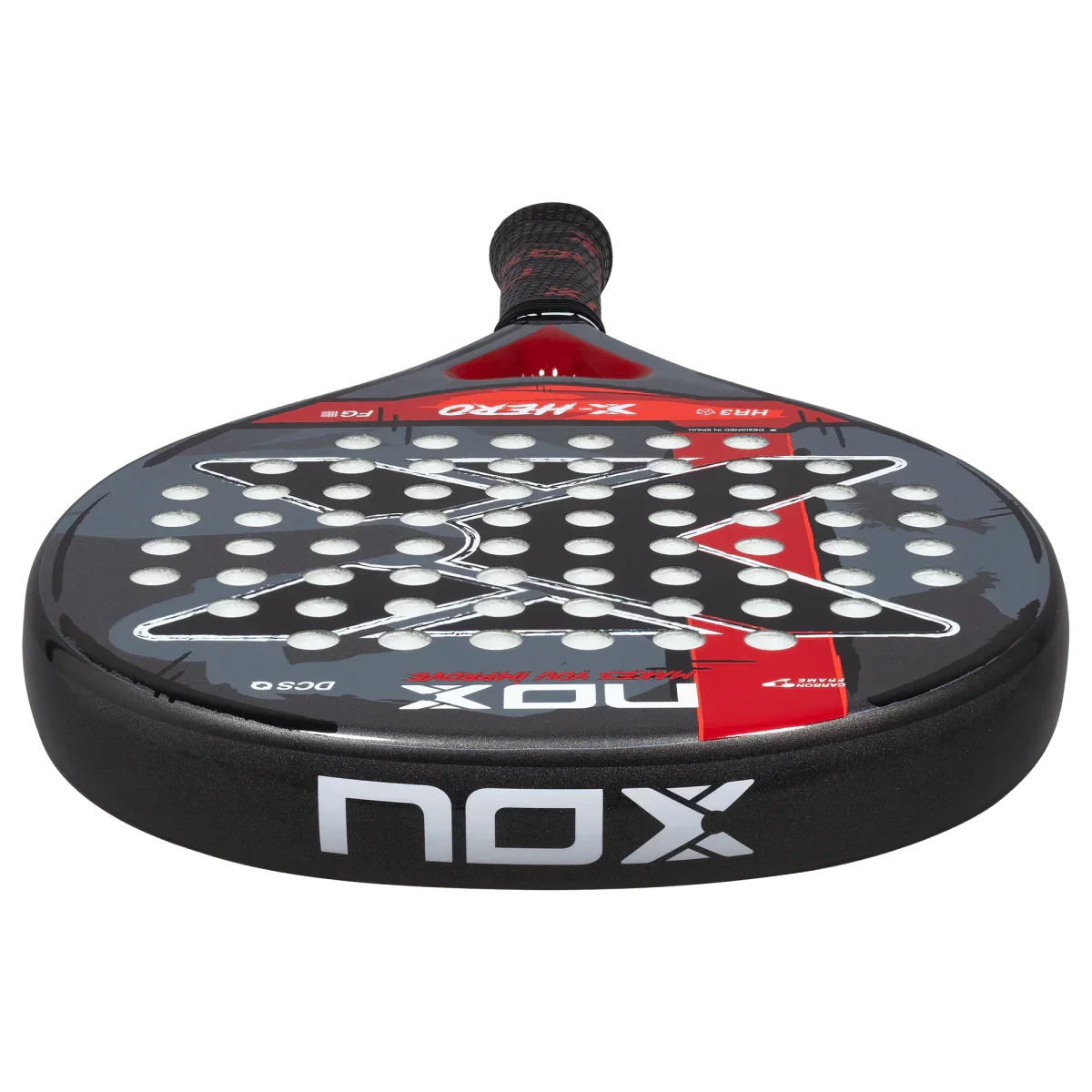 padel with Nox branding on a white background